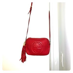 Gucci Red Disco Bag